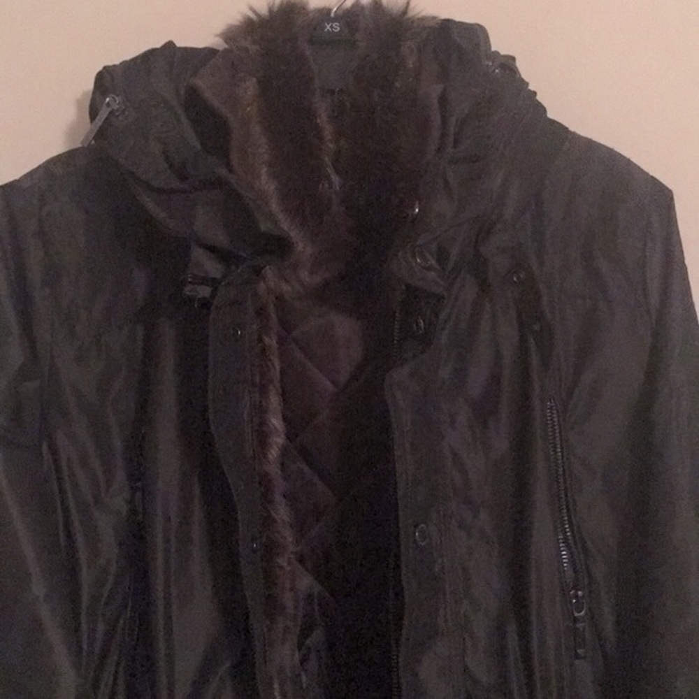 BCBG Max Azria Taylor Removable Rabbit Fur - Picture 5 of 16
